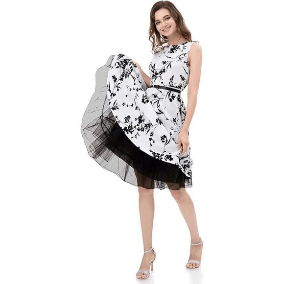 🖤🤍 2PCS Bundle Petticoats Pinup 1950s Rockabilly Tutu Crinoline Underskirt NEW - Picture 6 of 14